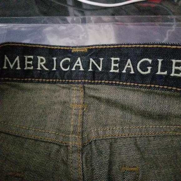 AMERICAN EAGLE | Low Rise Bootcut dark wash jeans - Picture 6 of 8